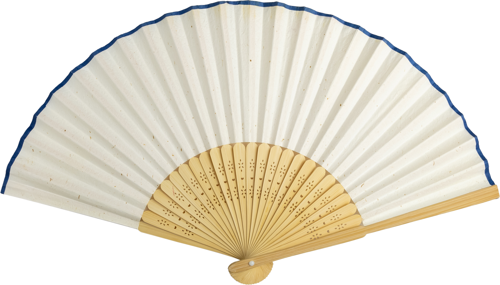 Vintage traditional Japanese style paper fans. Made with bamboo and paper..